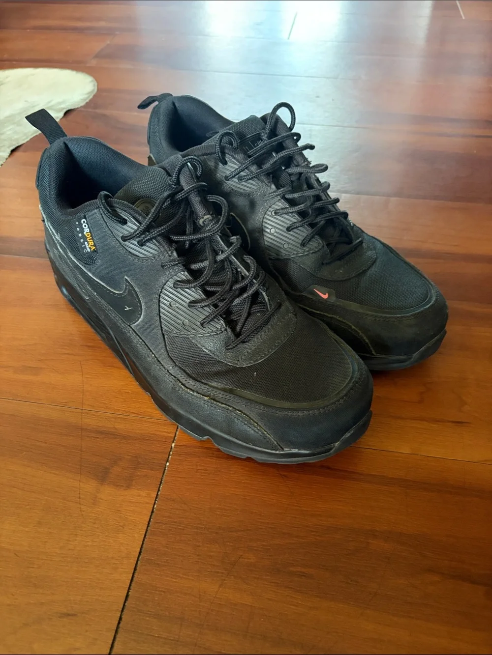 Nike Air Max 90 Surplus Black/Infrared Cordura Shoe CQ7743-001 Men’s Size 11